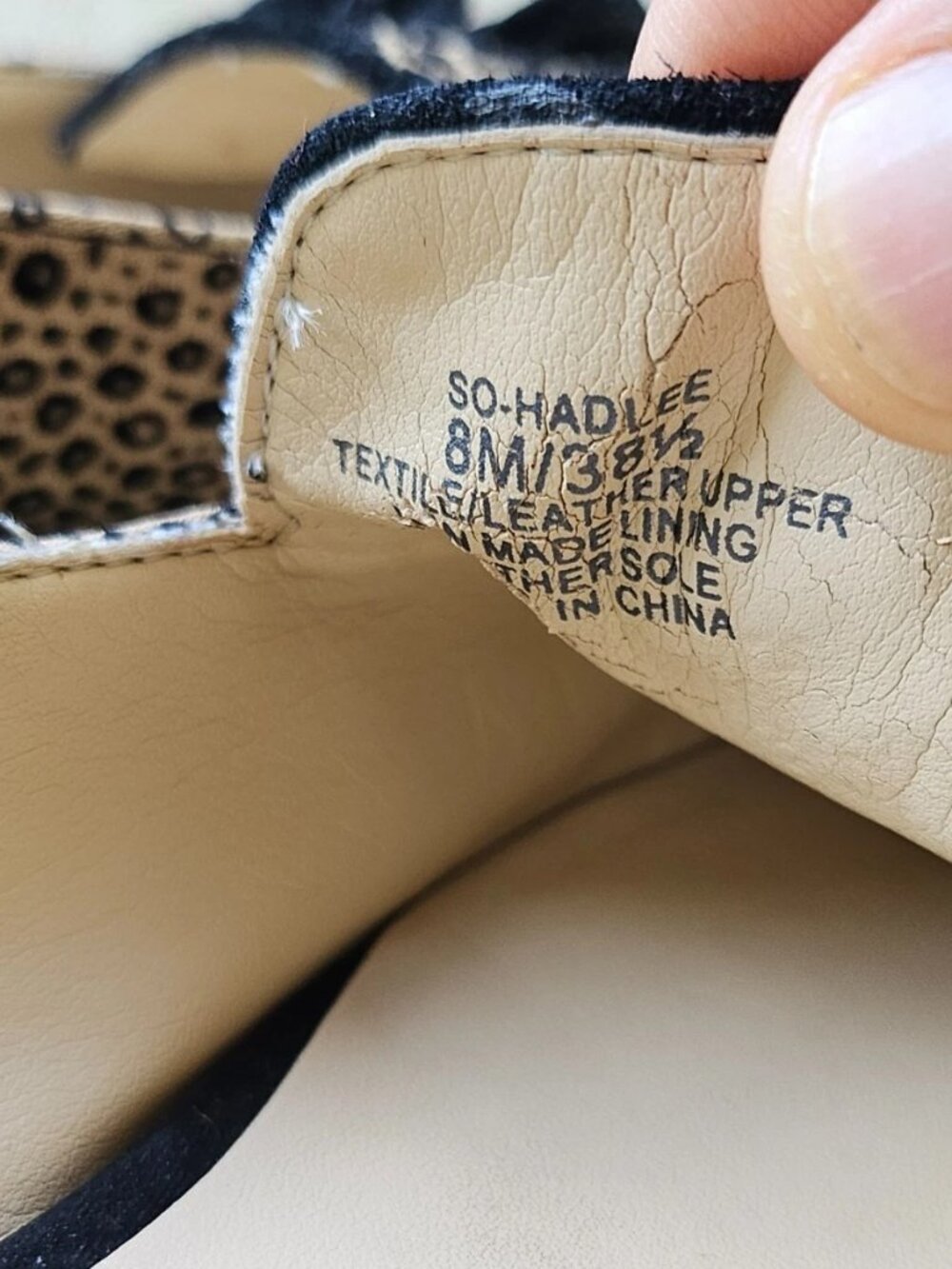 Sole Society Loafer Shoes Flat SO-HADLEE Tassel Bow Leather/Textile Size 8M 38.5 - Picture 12 of 12